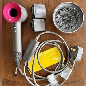 Dyson Supersonic Fuchsia Hairdryer